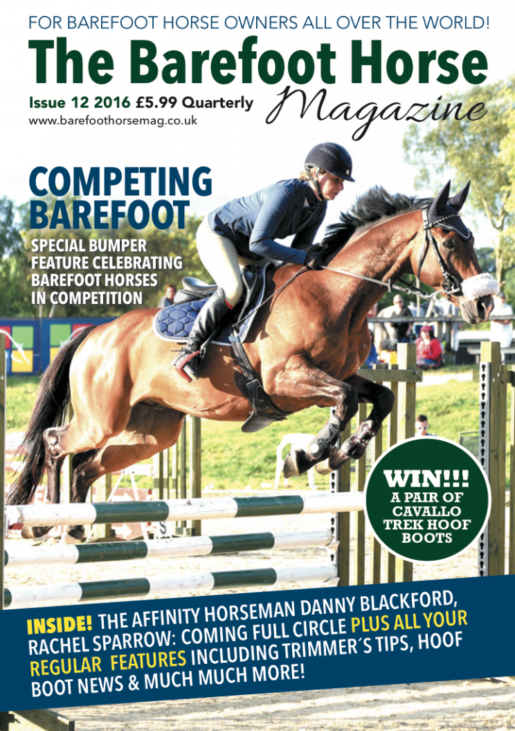 The Barefoot Horse Magazine cover